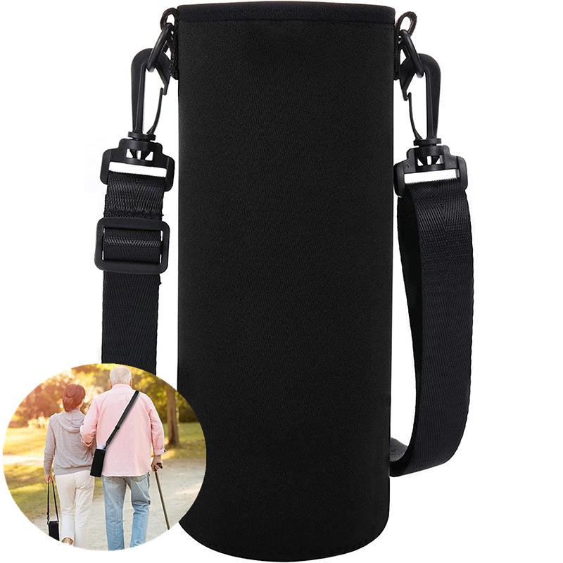 Sports Water Bottle Insulated - 420-1500ML Neoprene Pouch Holder Sleeve Cover