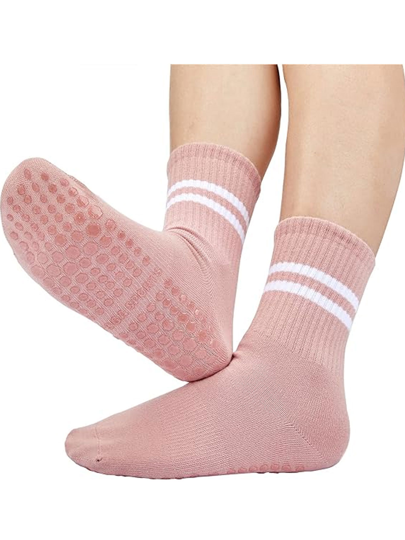 3 Pairs of Yoga Socks, Non-Sli - Jump Rope 评论和价格