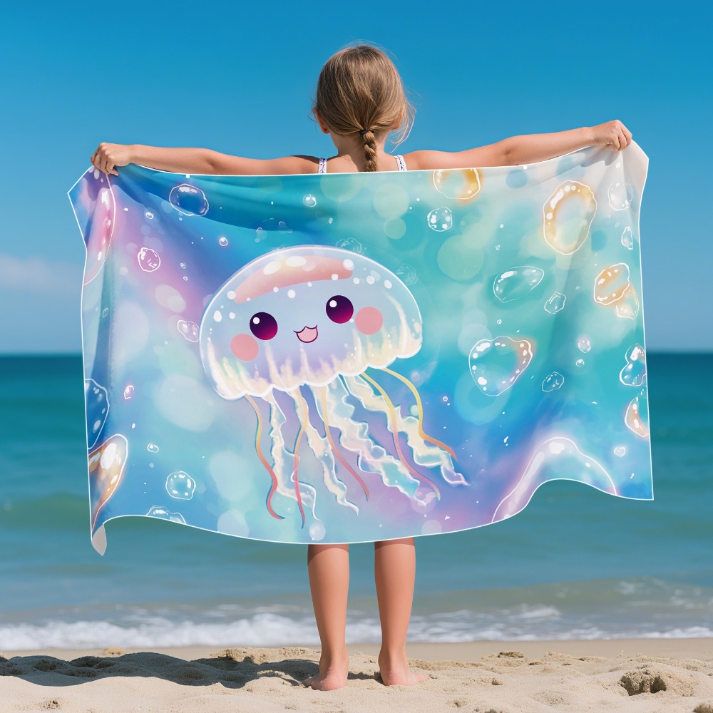 Cartoon Pattern Beach Towel Ki - Yoga Mat 评论和价格