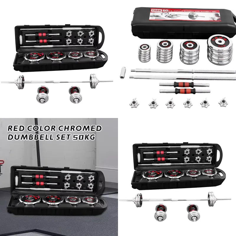 2026for 50kg Adjustable Cast I - Dumbbell Set 评论和价格