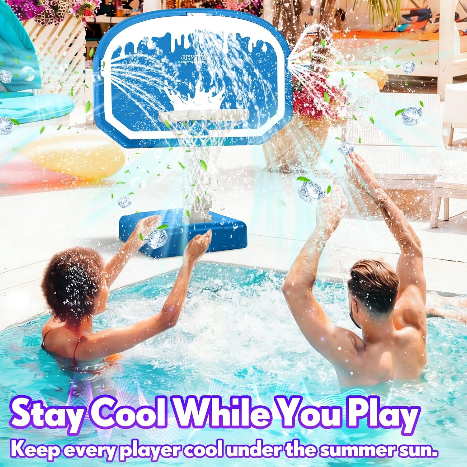 Oversized LED Pool Basketball  - Basketball Hoop 评论和价格