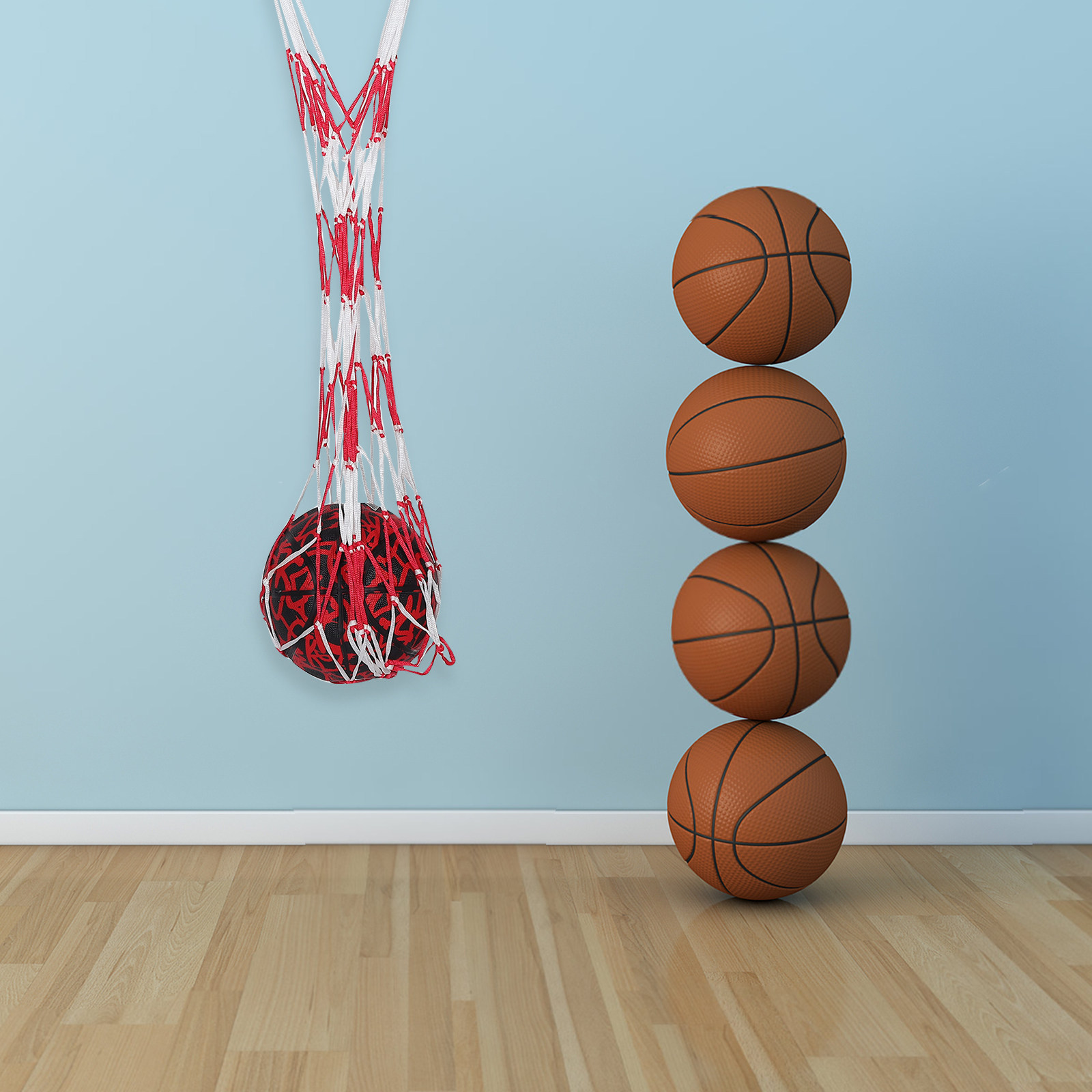 Portable Mesh Sports Ball Bag  - Gym Ball 评论和价格
