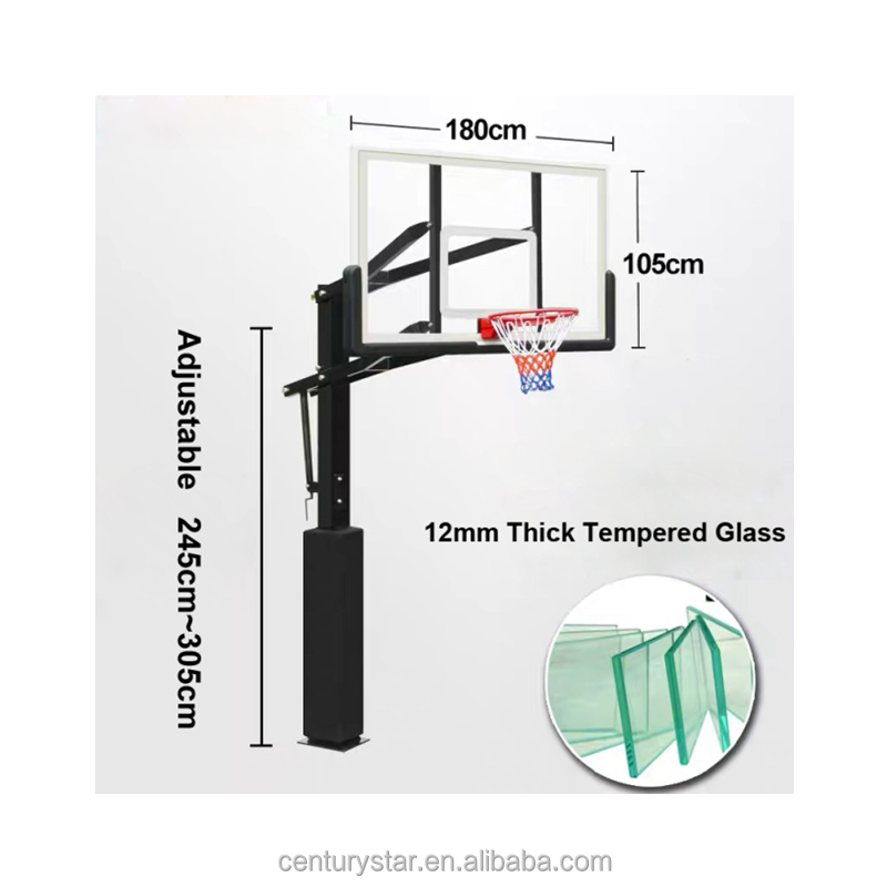 High Quality Tempered Glass Ba - Basketball Hoop 评论和价格