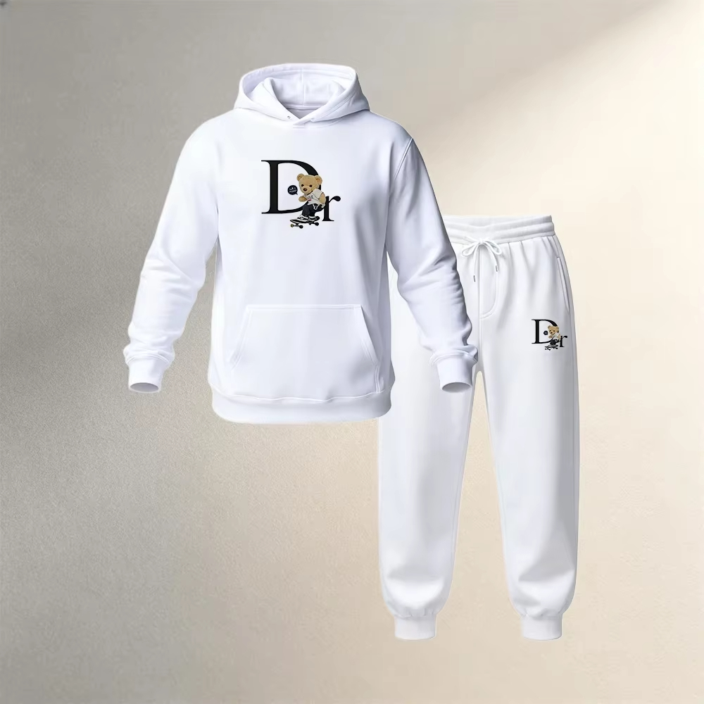 Men2pcsTracksuit Cartoon Skate - Skateboard 评论和价格