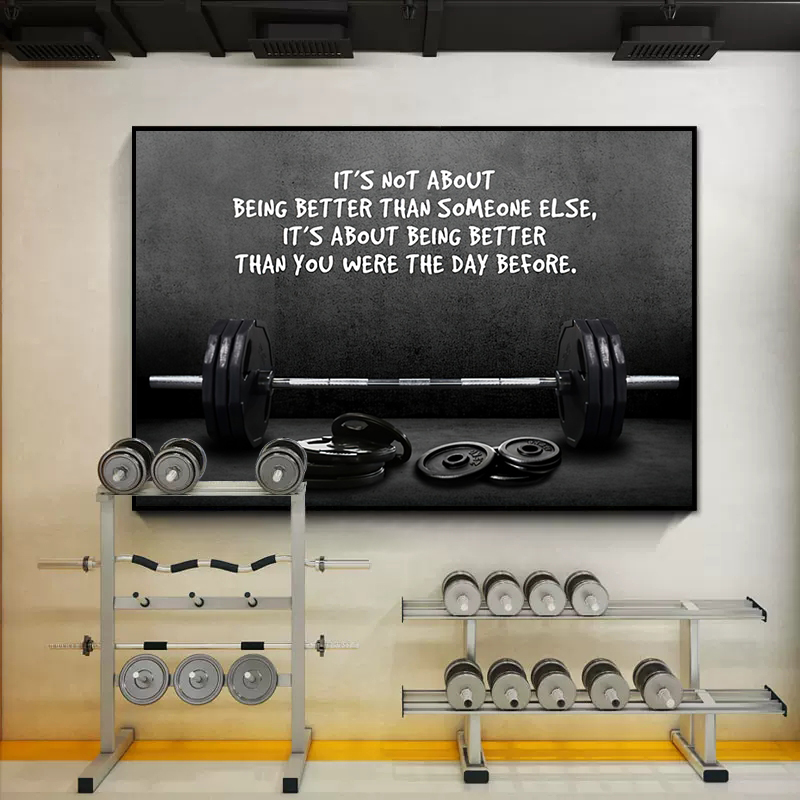 Modern Motivating Quote Sports - Sports Equipment Poster 评论和价格