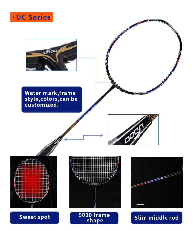 UC670 3U composite graphite ba - Badminton Racket 评论和价格