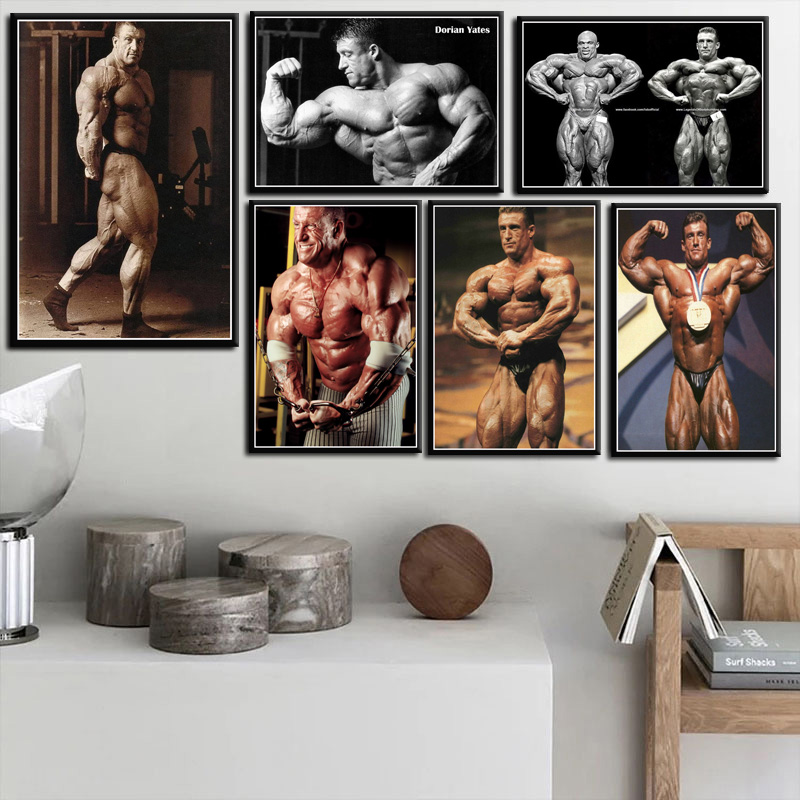 Great Dorian Yates Man Muscle  - Sports Equipment Poster 评论和价格