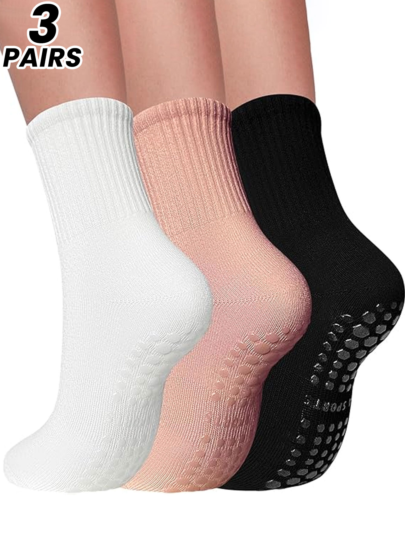 3 pairs of professional yoga s - Yoga Mat 评论和价格