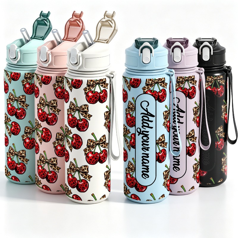 Personalized 25oz Large Cherry - Sports Water Bottle Insulated 评论和价格