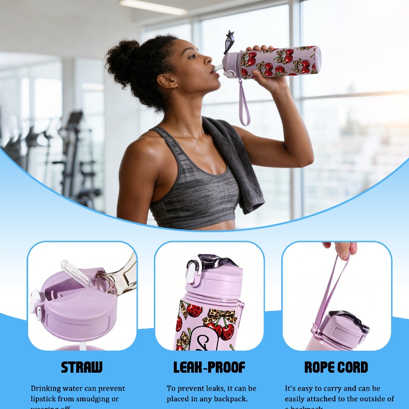 Personalized 25oz Large Cherry - Sports Water Bottle Insulated 评论和价格
