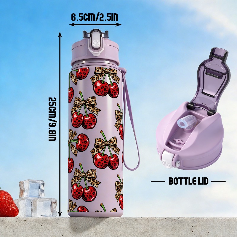 Personalized 25oz Large Cherry - Sports Water Bottle Insulated 评论和价格