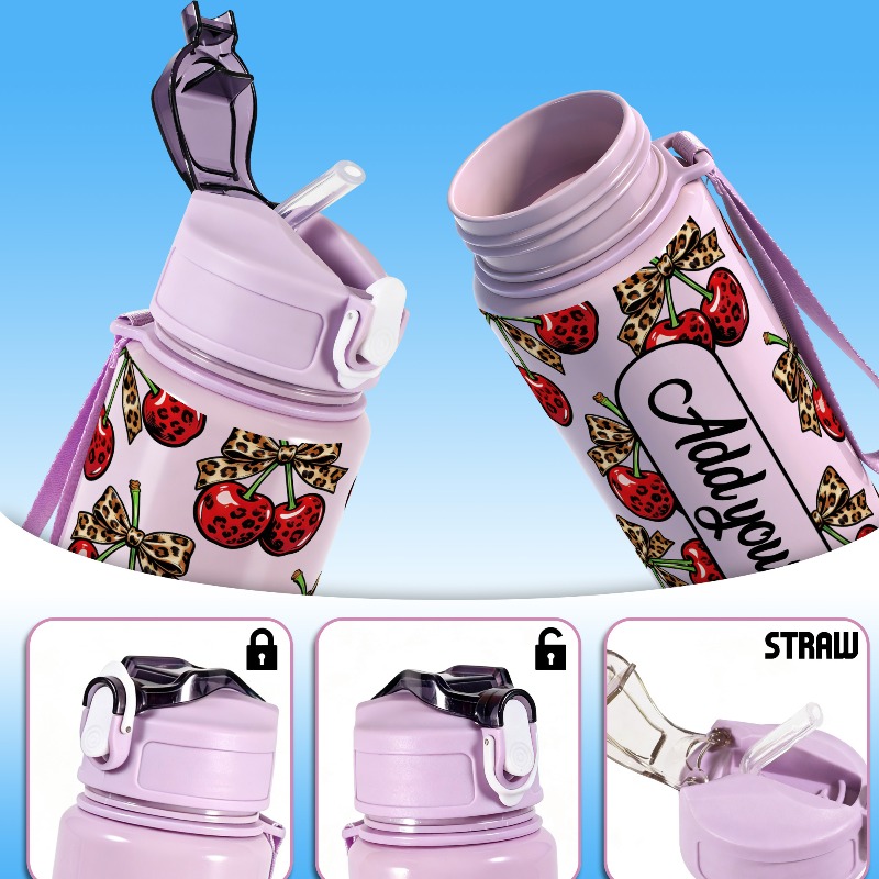 Personalized 25oz Large Cherry - Sports Water Bottle Insulated 评论和价格