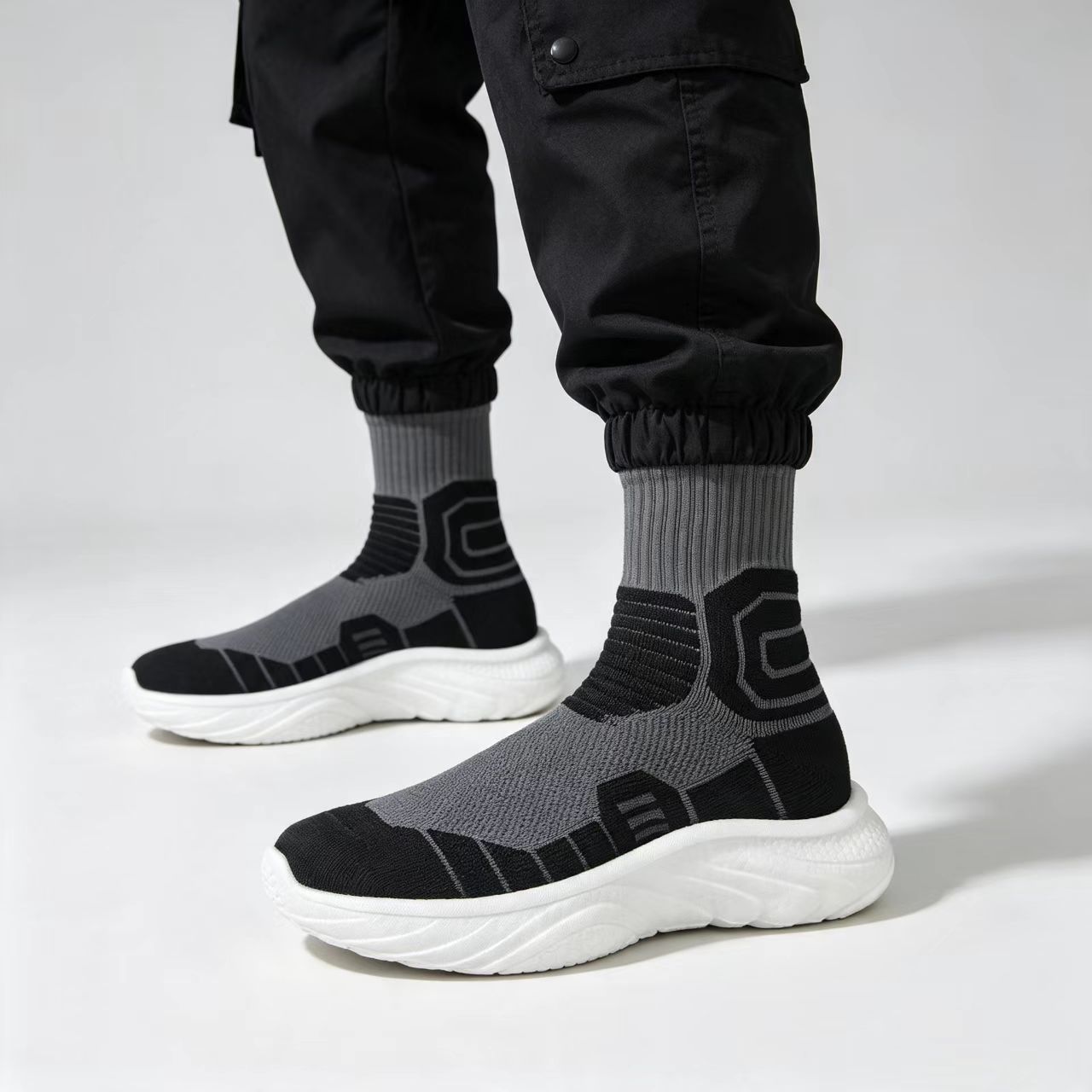 Men High‑Top Sock Training Sho - Jump Rope 评论和价格