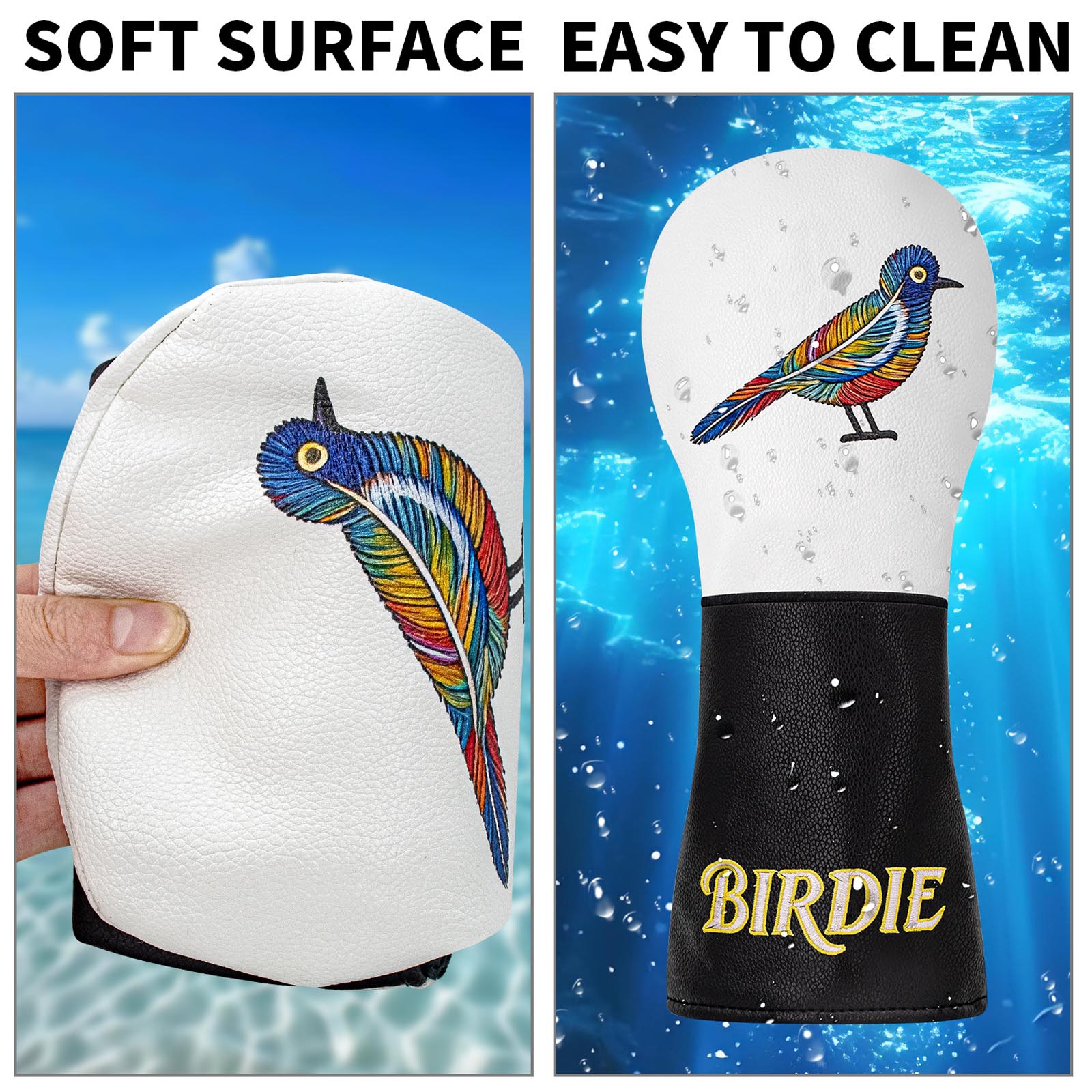 Colorful Bird Embroidery Golf  - Resistance Band 评论和价格