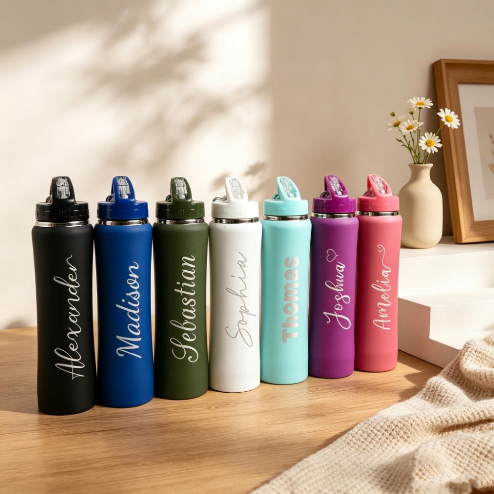 1. Custom Name Soccer Stainles - Sports Water Bottle Insulated 评论和价格